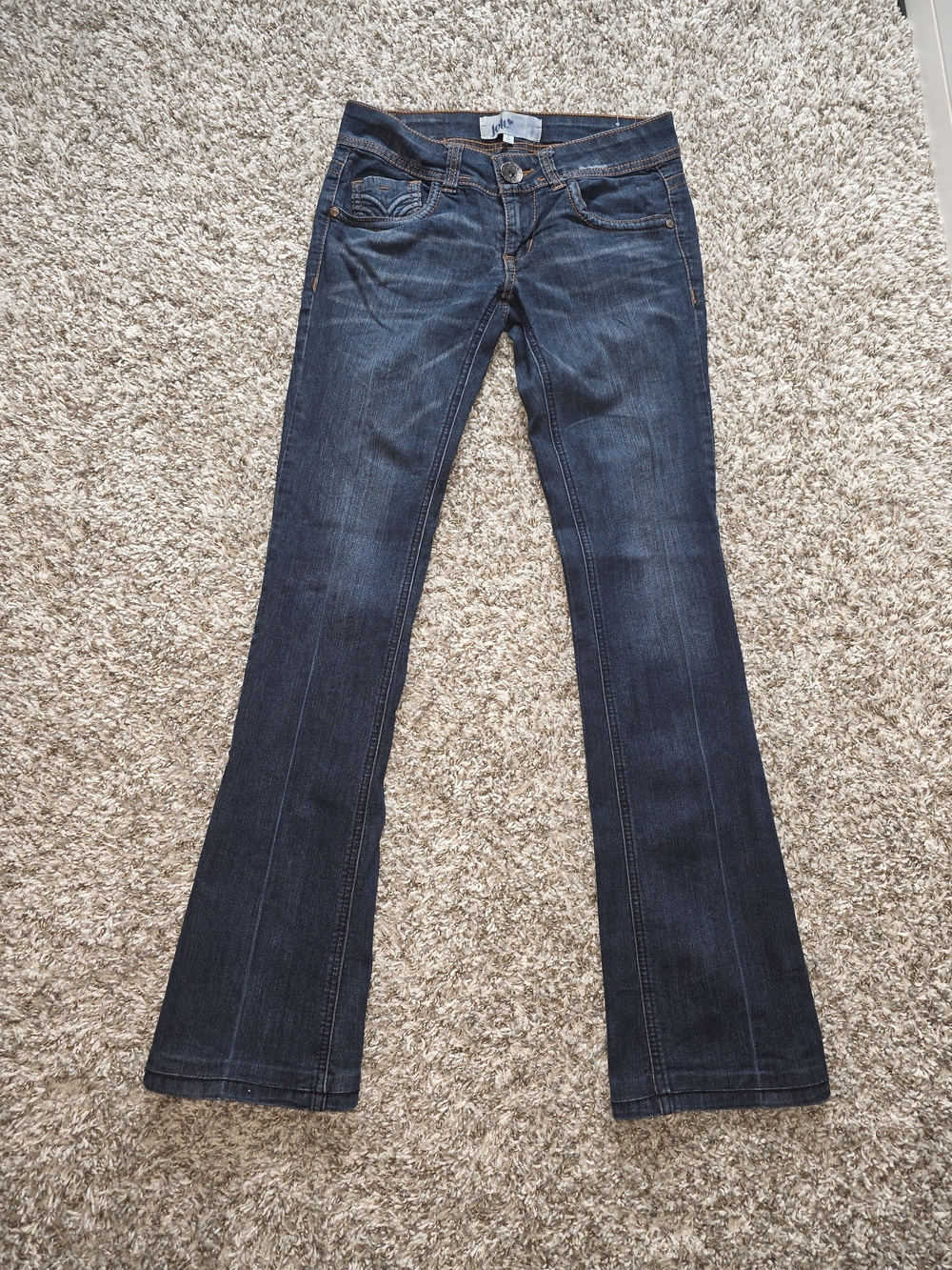Jolt Dark Blue Flare Jeans